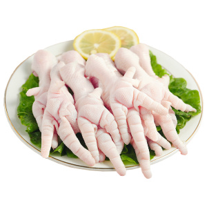 无骨鸡爪2斤新鲜生冷冻脱骨去骨凤爪鸡脚生鲜商用剔骨非整箱零食4