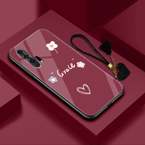 华为荣耀20pro手机壳honor20por钢化玻璃荣誉二十pr0全包防摔huawei