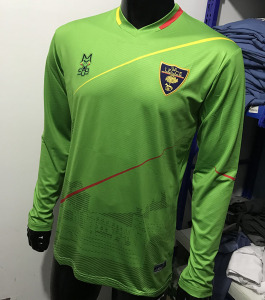 意大利足球联赛莱切队lecce 18/19赛季守门员弹力长袖速干球衣
