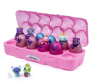 迷你哈驰魔法蛋第六季皇室家族12蛋格孵化宠物公仔盲盒女孩玩具