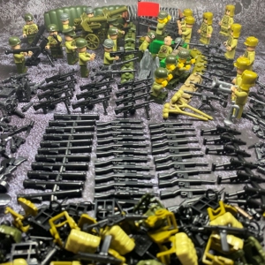 兼容乐高积木抗美援朝志愿军长津湖上甘岭拼装人仔玩具男孩子军事