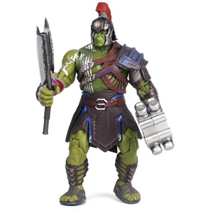 复仇者联盟3 雷神角斗士绿巨人手办浩克模型人偶公仔摆件玩具可动