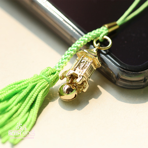 【现货】日本奈良春日大社 平安神灯御守 铃铛御守 挂件 手机链