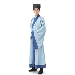 侠客秀才书生书韵水墨古装舞蹈表演汉服古典民族男子服装天书