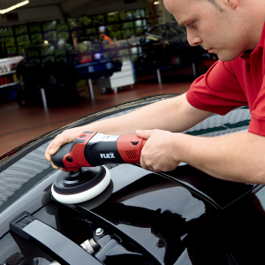 德国flex汽车漆面美容抛光机深度划痕修复电动同心直心ro机pe150