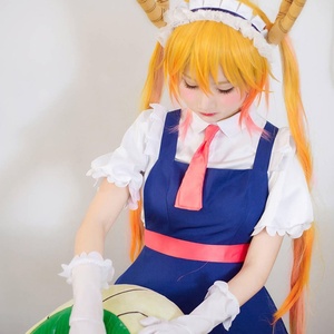 小林家的龙女仆 妹抖龙 托尔cos服 女仆装 含配饰动漫cosplay服装