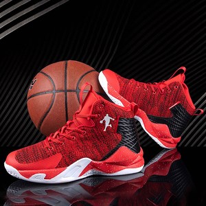 轩尧耐克泰aj飞人男童运动篮球鞋2021春季新款男孩高帮运动球鞋防