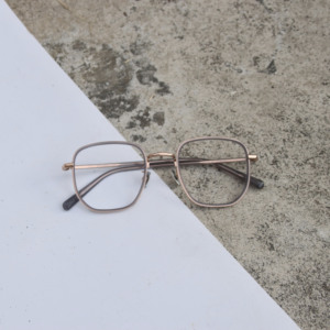 纯钛金多边不规则方厚边框配高度数透明眼镜框套板材腿防过敏脸小