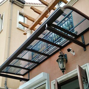 铝合金遮阳棚雨棚别墅铝材露台阳台棚庭院窗台户外楼顶防晒