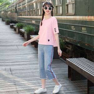 16岁女孩夏装七分裤