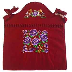 云南民族绣花背带贵州小孩老式背巾四川宝宝婴儿多功能背扇后背式