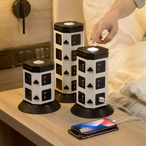 9221人付款淘宝公牛立式插座塔式多孔多功能立体插排插线板带usb接线