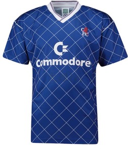 车路士切尔西英格超兰球衣chelsea 1988 retro shirt