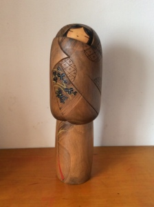 日本 古董品 名家制 民艺 木人偶 小芥子 木头娃娃 木偶娃娃之10