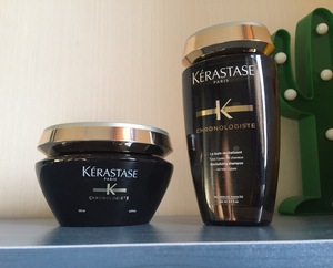 kerastase/卡诗黑钻凝时鱼子酱洗护套装洗发水250ml发膜200ml