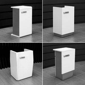 导购台简约导诊台吧台咨询台展示台收银台烤漆迎宾台产品柜接待台