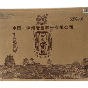 四川泸州四面酱酒1酱香型53度2014年整箱6瓶