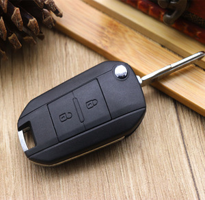 适用标志206标致207汽车遥控器雪铁龙c2 307改装折叠钥匙替换外壳