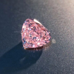 河南人造钻石10克拉裸石cvd实验室人工合成培育钻戒指hpht粉钻