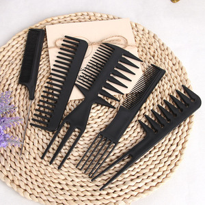 abs塑料美妆梳子套装发型造型梳10件套男士女士美发头梳