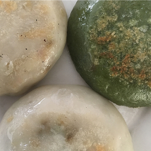 浙江龙游特产米果农家米粿艾草粑粑艾叶手工早餐清明果