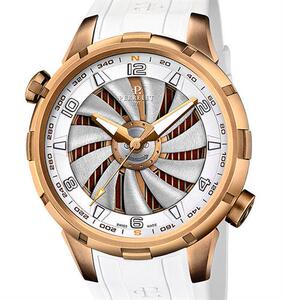 原装伯特莱perrelet a10892男女手表自动机械不锈钢青铜白色47mm