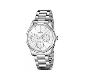 费斯蒂纳飞士天festina f16813/1男朋友系列不锈钢石英手表男腕表