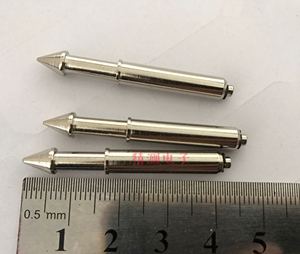 普通GP-2 5.0定位针 5.0弹簧顶针 总长44mm 圆锥头顶针 机架顶针