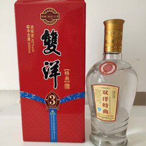 双洋特曲浓香型42度礼盒装送礼纯粮食高粱白酒整箱特价*6瓶包邮