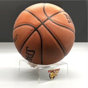 广东宏远篮球底座球托辽宁男篮球迷签名球摆放球台支架透明展示台