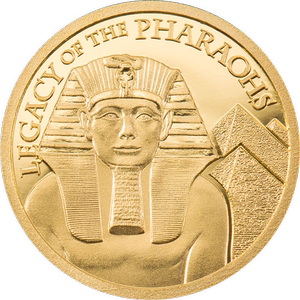 【海宁潮定金】库克2022年埃及法老狮身人面像0.5克精制纪念金币
