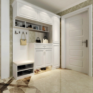 厦门定制门厅柜整体玄关柜定做简约欧式壁柜进门入户鞋柜定制