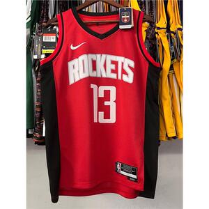 耐克顿23赛季火箭队主场11号 姚明13号哈登麦迪维斯布鲁克nba球衣