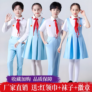 冯琳同款六一儿童合唱服演出服中小学生朗诵表演服装演讲比赛女童