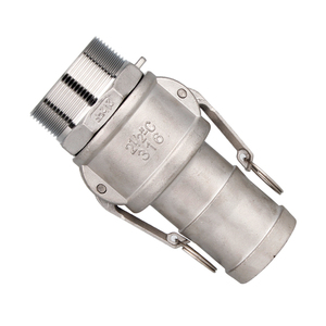 304不锈钢快速接头外丝宝塔套装f c型卡套式高压水管油管皮管快接