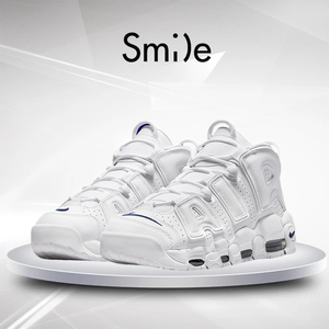nike air more uptempo 皮蓬大air 纯白 篮球鞋 dh9719-100
