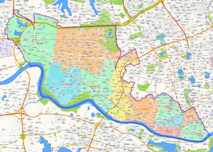 武汉市硚口区地图