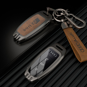 奥迪a6钥匙套新款a6l高端21款a3l男士18款q7车a7女a8高档q8壳扣包