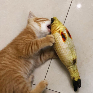 逗猫棒猫玩具鱼仿真自嗨猫薄荷猫猫磨牙小猫猫咪用品健康逗猫神器