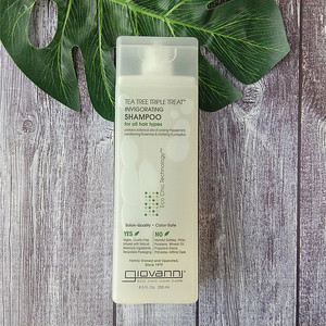 giovanni乔凡尼 茶树三重功效草本控油蓬松去屑止痒洗发水250ml