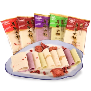 江苏盐城特产传统手工糯米糕点零食小包装桃片桂花糕软糯