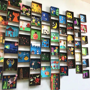 301人付款天猫恐龙纸箱幼儿园儿童diy手工制作可穿戴美术作品玩具亲子