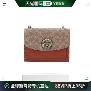 香港直发Coach蔻驰女士单肩斜跨包Parker26链条简约经典百搭出勤