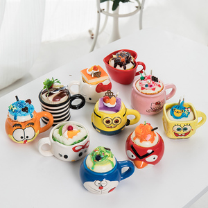 创意卡通慕斯杯陶瓷慕斯杯蛋糕甜品杯冰淇淋杯布丁杯家用烘焙模具
