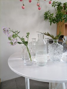 清仓花瓶水培小花器透明玻璃瓶家居餐桌插花艺容器处理好看新包邮