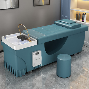 泰式按摩头疗洗头床美发理发店美容院发廊专用水循环熏蒸平躺水疗