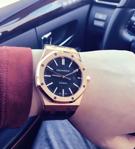 依波手表男牛皮表带经典镂空休闲时尚防水全自动机械男表51484人付款