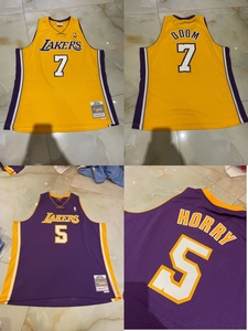nba球衣洛杉矶湖人队球迷版奥多姆罗伯特霍里复古背心sw_阿里巴巴找货