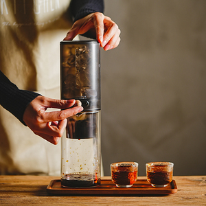 冰滴咖啡壶器具高硼硅玻璃滴漏式家用便携咖啡冷萃壶大容量400ml