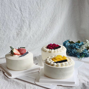 宁波同城配送动物奶油芒果火龙果蛋糕4寸6寸生日蛋糕下午茶茶歇
